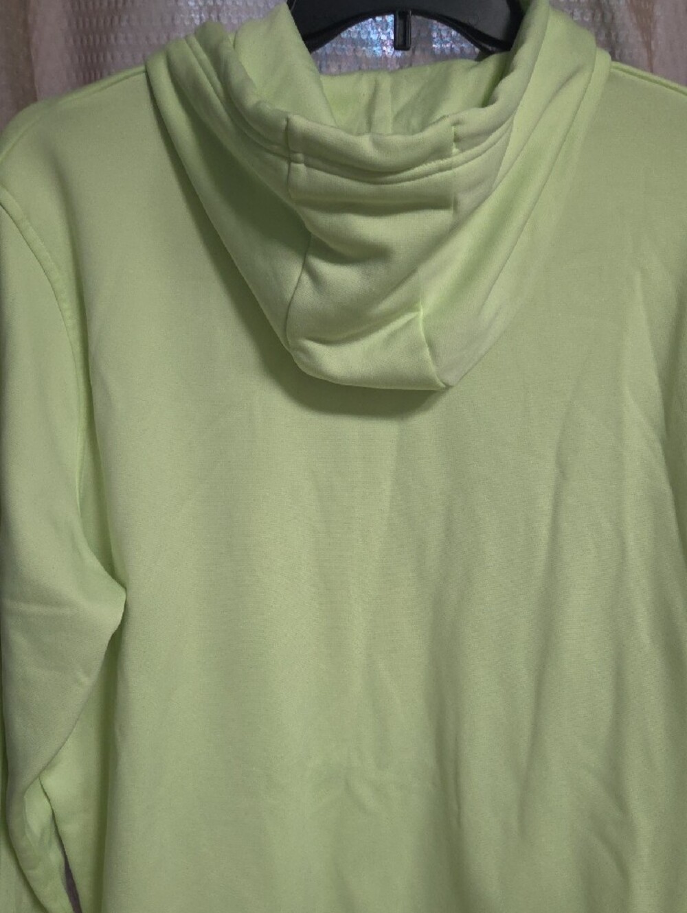 Men's Under Armour Neon Lime Green Pullover Hoodie with UA Logo,Sz XL - Picture 7 of 7